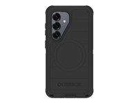 OtterBox Defender Series Pro - Baksidesskydd för mobiltelefon - robust - MagSafe-kompatibilitet - polykarbonat, TPE (termaplastisk elastomer), silikon, minnesskum - svart - för Samsung Galaxy S26+ 77-99882
