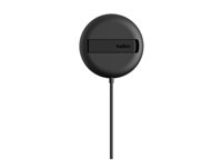 Belkin BoostCharge Pro - Trådlös laddningsplatta - magnetisk - 15 Watt - Fast Charge - svart WIA011HQBK
