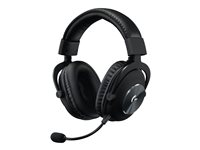 Logitech G Pro X 2 - Headset - fullstorlek - Bluetooth / LIGHTSPEED - trådlös, kabelansluten - 3,5 mm kontakt - ljudisolerande - svart 991-000550
