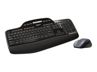 Logitech Wireless Desktop MK710 - Sats med tangentbord och mus - trådlös - 2.4 GHz - nordisk 920-002443