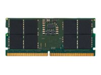 Kingston - DDR5 - modul - 16 GB - SO DIMM 262-pin - 2400 MHz / PC5-38400 - CL40 - 1.1 V - ej buffrad - icke ECC - för Dell Inspiron 14, 16; Precision 34XX, 7770; Vostro 7620; Lenovo ThinkPad P15v Gen 3 KCP548SS8-16