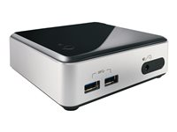 Intel Next Unit of Computing Kit D34010WYK - UCFF - Core i3 4010U 1.7 GHz - 0 GB - ingen HDD BOXD34010WYK2