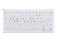 Active Key - Tangentmembranersättning till tangentbord - utan bakgrundsbelysning - vit AK-C4110-W/US