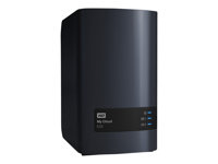 WD My Cloud EX2 WDBVKW0040JCH - NAS-server - 2 fack - 4 TB - SATA 6Gb/s - HDD 2 TB x 2 - RAID 0, 1, JBOD - RAM 512 MB - Gigabit Ethernet - iSCSI support WDBVKW0040JCH-EESN