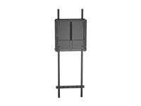 Multibrackets M - Monteringskomponent (montering) - för LCD-skärm/pekskärm - motviktad - stainless steel - svart - skärmstorlek: 55"-86" - monterbar på golv 7350022738843