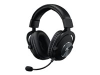 Logitech G Pro - Headset - fullstorlek - kabelansluten - 3,5 mm kontakt - ljudisolerande 981-000812