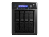 WD My Cloud EX4 WDBWWD0080KBK - NAS-server - 4 fack - 8 TB - SATA 6Gb/s - HDD 2 TB x 4 - RAID 0, 1, 5, 10, JBOD - RAM 512 MB - Gigabit Ethernet - iSCSI support WDBWWD0080KBK-EESN
