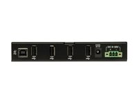 Eaton Tripp Lite series 4-Port Rugged Industrial USB 2.0 Hi-Speed Hub w 15KV ESD Immunity Metal Mountable - Hubb - 4 x USB 2.0 - DIN-skenmonterbar, väggmonterbar U223-004-IND