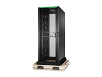 APC NetShelter SX Advanced - Rack skåp - 750 x 1295 mm, med stötdämpningspaket - golvstående - svart - 42U - 19" AR9550SPB2