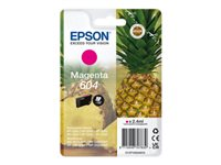 Epson 604 Singlepack - 2.4 ml - magenta - original - blister - bläckpatron - för Expression Home XP-2200, 2205, 3200, 3205, 4200, 4205; WorkForce WF-2910, 2930, 2935, 2950 C13T10G34010