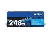Brother TN248XLC - Lång livslängd - cyan - original - box - tonerkassett - för Brother DCP-L3515, L3520, L3555, L3560, HL-L3220, L3240, MFC-L3740, L3760, L8340, L8390 TN248XLC