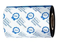 Brother Standard - 80 mm x 300 m - färgband (paket om 12) - för Brother TD-4650TNWBR, TD-4750TNWB, TD-4750TNWBR BWS1D300080