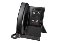 Poly CCX 500 - VoIP-telefon - med Bluetooth interface - SIP, SDP, RTCP, RTP, SRTP - 24 linjer - svart - GSA-handelskompatibel - TAA-kompatibel 849B5AA#AC3