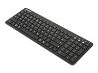 Targus - Tangentbord - antimikrobiell - trådlös - Bluetooth 5.1 - QWERTZ - tysk - svart - B2B AKB863DE
