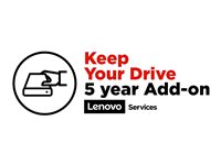 Lenovo Keep Your Drive Add On - Utökat serviceavtal - 5 år - för ThinkCentre Edge 93z; ThinkCentre M90a; M90a Gen 3; M910z; M920z AIO; M93z; X1 5PS0V08529