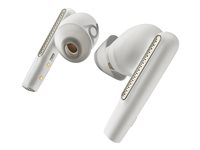 HP Poly Voyager Free 60 UC - True wireless-hörlurar med mikrofon - inuti örat - Bluetooth - aktiv brusradering - USB-C via Bluetooth-adapter - sandvit - Zoomcertifierad 7Y8L4AA