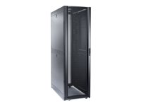 APC NetShelter SX Enclosure with Roof and Sides - Rack - svart - 48U - 19" - TAA-kompatibel - för P/N: SMT2200I2U-BR, SRT1000XLA, SRT1500XLA, SRT2200XLA, SRT3000XLA, SRT3000XLAUS AR3307