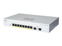 Cisco Business 220 Series CBS220-8P-E-2G - Switch - smart - 8 x 10/100/1000 (PoE+) + 2 x gigabit SFP (upplänk) - rackmonterbar - PoE+ (67 W) CBS220-8P-E-2G-EU