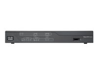 Cisco 886VA Router with VDSL2/ADSL2+ over ISDN - Router - ISDN/DSL 4-ports-switch WAN-portar: 2 CISCO886VA-K9