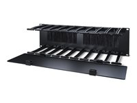 APC Cable Management - Rackkabelhanteringspanel med skydd - svart - 3U - TAA-kompatibel - för P/N: SMTL1000RMI2UC, SMX1000C, SMX1500RM2UC, SMX1500RM2UCNC, SMX750C, SMX750CNC AR8605
