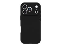 OtterBox Figura Series - Baksidesskydd för mobiltelefon - MagSafe-kompatibilitet - polykarbonatskikt, TPE (termaplastisk elastomer) - svart - för Apple iPhone 17 Pro 77-000679