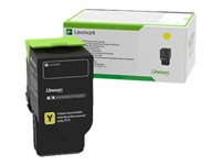 Lexmark - Extra lång livslängd - gul - original - tonerkassett LCCP, Lexmark Corporate - för Lexmark CS421, CS521, CS622, CX421, CX522, CX622, CX625 78C2XYE