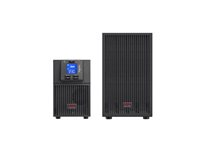APC Easy UPS On-Line - UPS - turret, förlängd driftstid - AC 220/230/240 V - 2700 Watt - 3000 VA - 1-fas - Bly-syra - USB, serial - utgångskontakter: 7 - Europa - svart, RAL 7010 SRV3KIL-E