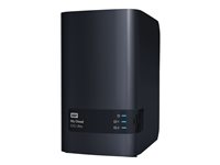 WD My Cloud EX2 Ultra WDBVBZ0240JCH - Personlig molnlagringsenhet - 2 fack - 24 TB - HDD 12 TB x 2 - RAID 0, 1, JBOD - RAM 1 GB - Gigabit Ethernet - iSCSI support WDBVBZ0240JCH-EESN