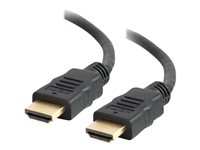 C2G 5ft 4K HDMI Cable with Ethernet - High Speed HDMI Cable - M/M - HDMI-kabel med Ethernet - HDMI hane till HDMI hane - 1.52 m - skärmad - svart 50609