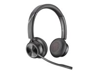 Poly Savi 7320 Office - Savi 7300 series - headset - på örat - DECT - trådlös - svart 8D3F7AA