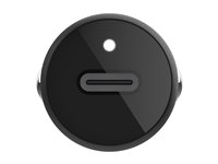 Belkin BoostCharge - Strömadapter för bil - 30 Watt - 3 A - Fast Charge, Strömmatning 3.1 (24 pin USB-C) - svart CCA004BTBK