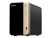 QNAP TS-264 - NAS-server - 2 fack - SATA 6Gb/s - RAID 0, 1, 5, 6, 10, 50, JBOD, 60 - RAM 8 GB - 2.5 Gigabit Ethernet - iSCSI support TS-264-8G