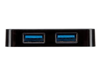 Targus USB 3.0 4-Port Hub - Hubb - 4 x SuperSpeed USB 3.0 - skrivbordsmodell ACH119EU
