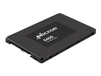 Micron 5400 PRO - SSD - krypterat - 960 GB - inbyggd - 2.5" - SATA 6Gb/s - 256 bitars AES - Self-Encrypting Drive (SED), TCG Enterprise SSC MTFDDAK960TGA-1BC16ABYYR