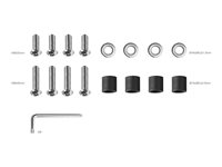 Multibrackets M - Skruvsats - stöldskydd - silver 7350105214318