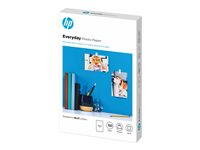 HP Everyday Photo Paper - Blank - 8 mil - 100 x 150 mm - 200 g/m² - 100 ark fotopapper - för Deskjet 21XX, 2622, 36XX; ENVY 5010; Officejet 52XX, 80XX; Photosmart B110, Wireless B110 CR757A