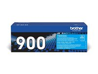 Brother TN900C - Cyan - original - tonerkassett - för Brother HL-L9200CDWT, HL-L9300CDWT, HL-L9300CDWTT, MFC-L9550CDW, MFC-L9550CDWT TN900C