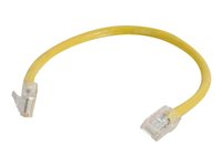 C2G Cat5e Non-Booted Unshielded (UTP) Network Patch Cable - Patch-kabel - RJ-45 (hane) till RJ-45 (hane) - 5 m - UTP - CAT 5e - tvinnad, enhetsstart - gul 83105