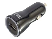 C2G - Strömadapter för bil - 2.4 A (USB) - svart 80920