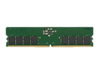 Kingston - DDR5 - modul - 16 GB - DIMM 288-pin - 2400 MHz / PC5-38400 - CL40 - 1.1 V - ej buffrad - icke ECC - för Dell OptiPlex 7000; Lenovo ThinkCentre M80s Gen 3; M80t Gen 3; M90s Gen 3; M90t Gen 3 KCP548US8-16