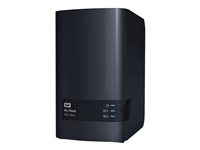 WD My Cloud EX2 Ultra WDBVBZ0080JCH - Personlig molnlagringsenhet - 2 fack - 8 TB - HDD 4 TB x 2 - RAID 0, 1, JBOD - RAM 1 GB - Gigabit Ethernet - iSCSI support WDBVBZ0080JCH-EESN