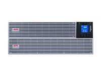 APC Easy UPS On-Line - UPS (kan monteras i rack) - AC 230 V - 2700 Watt - 3000 VA - litiumjon - RS-232, USB - utgångskontakter: 7 - 4U - 19" - svart med silver - för Modbus Card SRVSMB001 SRVL3KRILRK