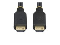 StarTech.com 35ft (10.6m) Active HDMI Cable w/Gripping Connectors - Hög hastighet - HDMI-kabel med Ethernet - HDMI hane till HDMI hane - 10.6 m - skärmad - svart - aktiv, 4K60Hz UHD-stöd, 2K144Hz stöd, HDR10-stöd HDMI2-CABLE-GRIP-35F