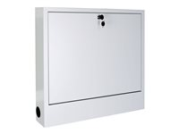 Multibrackets M Public Computer Security Cabinet Basic - Säkerhetsenhet för notebook - väggmontering - ljusgrå 7350105210419