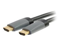 C2G 1m Select High Speed HDMI Cable with Ethernet - 4K - UltraHD - HDMI-kabel med Ethernet - HDMI hane till HDMI hane - 1 m - skärmad - svart 80551