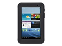 OtterBox Defender Series Samsung Galaxy Tab 2 (7.0) - Fodral för surfplatta - polykarbonat - svart - för Samsung Galaxy Tab 2 (7.0), Tab 2 (7.0) WiFi 77-22228