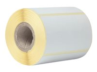 Brother - Vit - 76 x 44 mm 400 etikett (er) (1 rulle/rullar x 400 matrisskurna etiketter (paket om 8) - för Brother TD-4410D, TD-4420DN, TD-4520DN, TD-4550DNWB; RuggedJet RJ-3150 BDE1J044076066