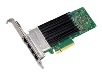 Intel X710-T4L - Kundsats - nätverksadapter - PCIe - 10Gb Ethernet x 4 - med Överta Dell-systemets garanti ELLER ett års maskinvarugaranti - för PowerEdge R440, R650, R6525, R740, R740xd, R750, R7515, R7525 540-BCSD