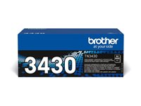 Brother TN3430 - Svart - original - tonerkassett - för Brother HL-L5100, L5200, L6300, L6400, L6450, MFC-L5700, L5750, L6800, L6900, L6950, L6970 TN3430