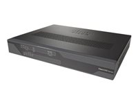Cisco 888 G.SHDSL Router with ISDN backup - Router - DSL-modem 4-ports-switch WAN-portar: 2 CISCO888-K9